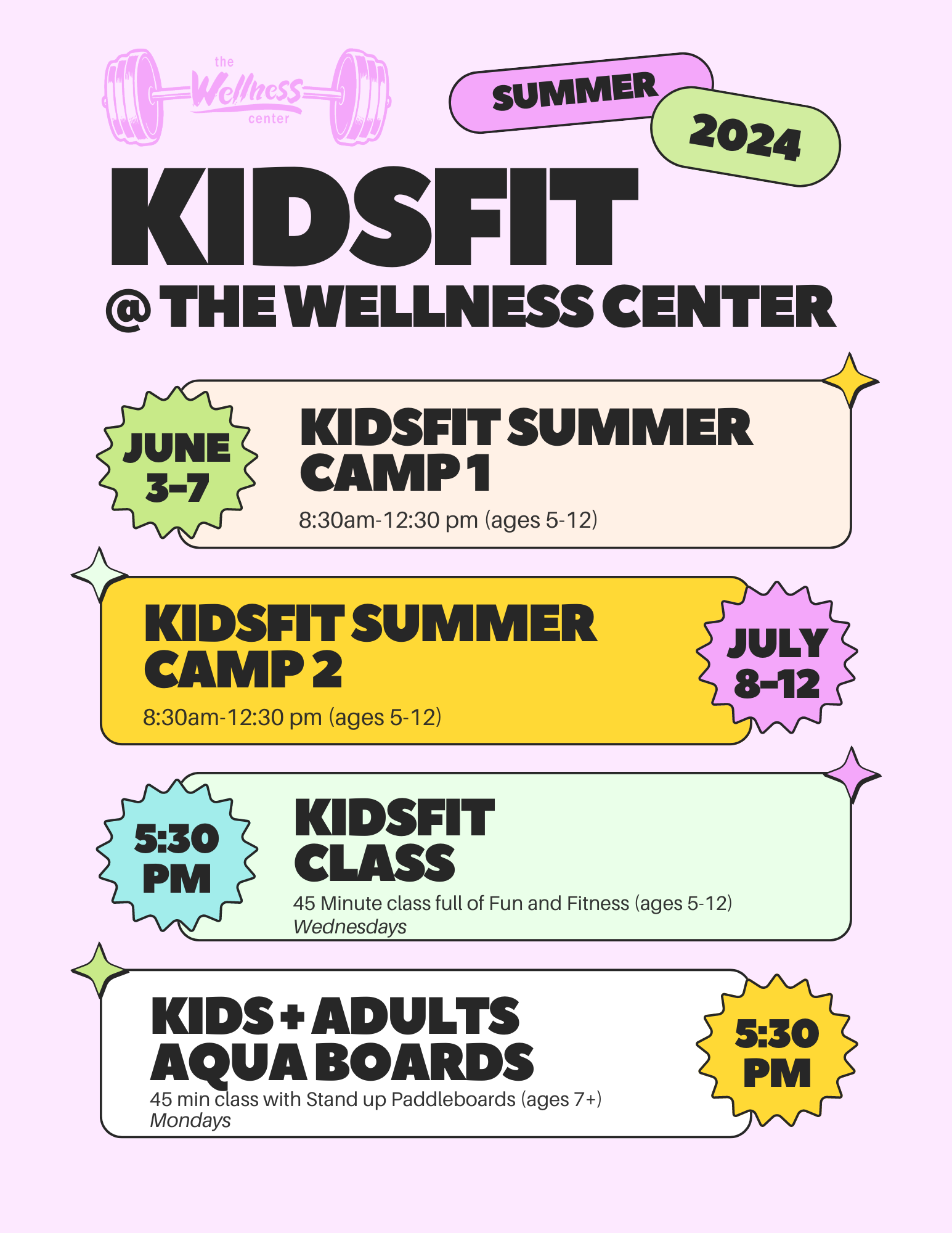 KidsFit Activities Summer '24 (1)