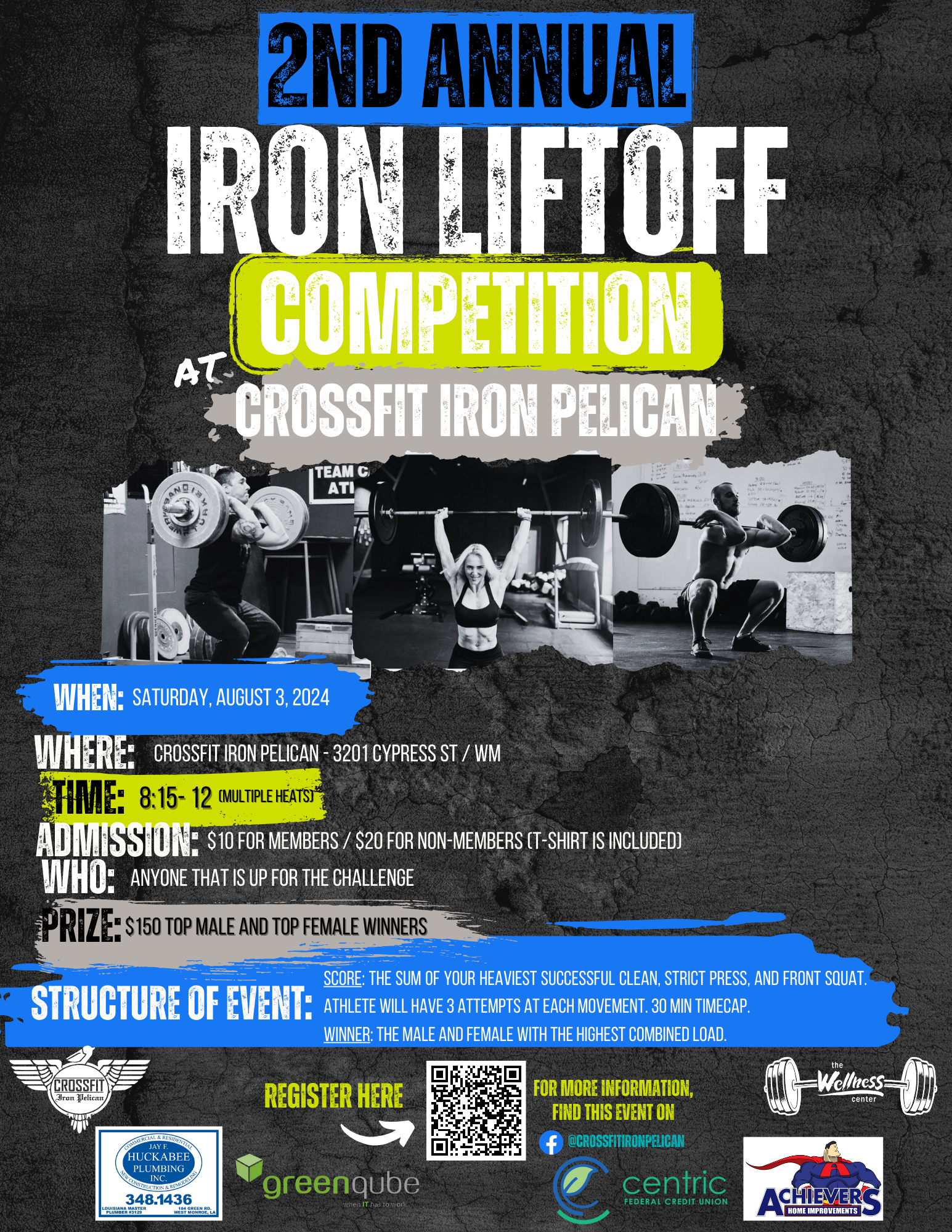 Liftoff Competition @ Crossfit Iron Pelican 2024