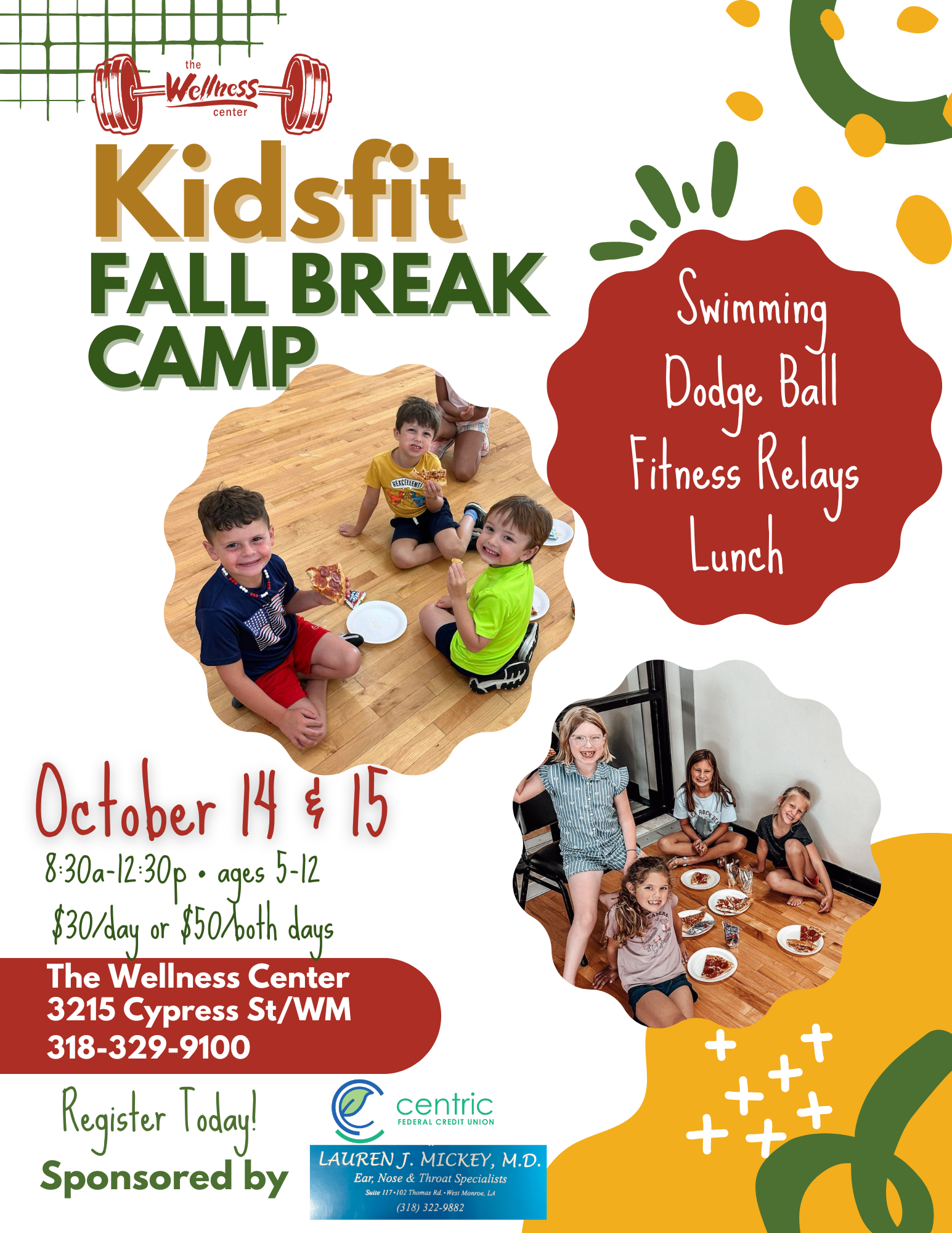 Kidsfit Fall Break Camp '24