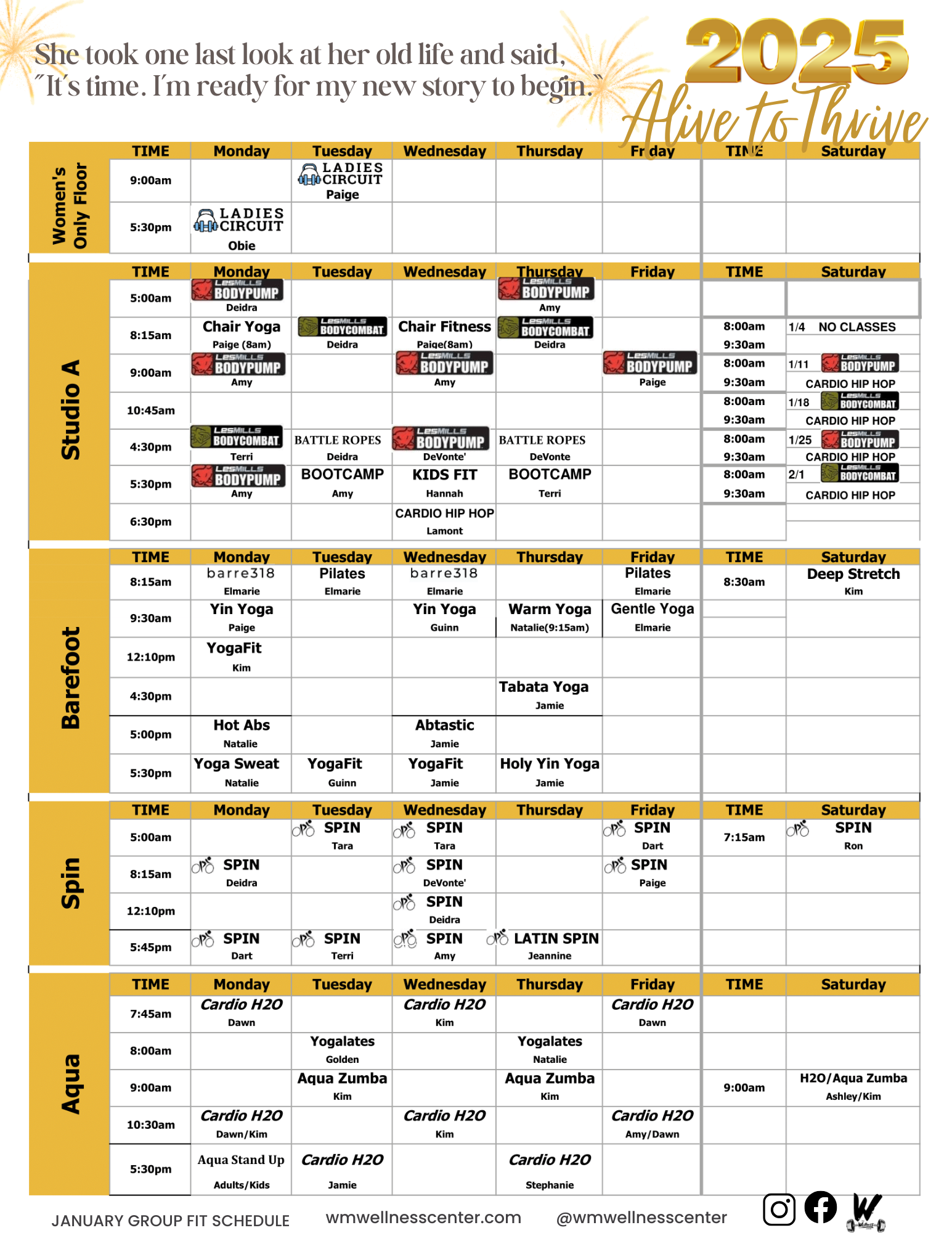 schedule