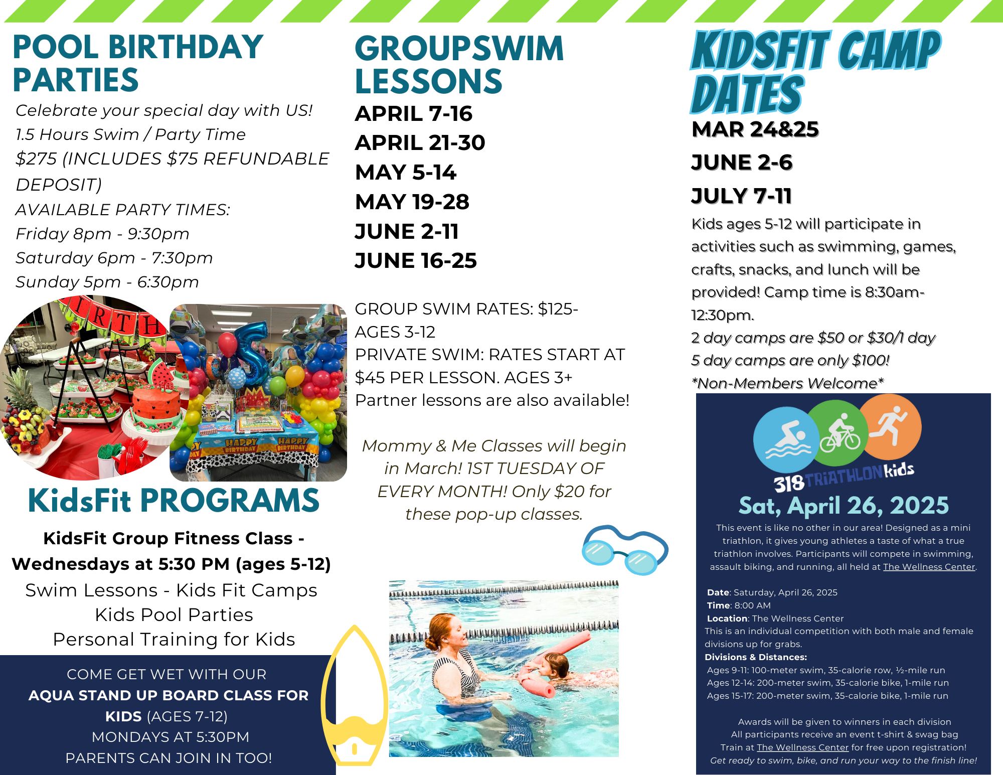 KidsFit March - April '25 Brochure inside (1)