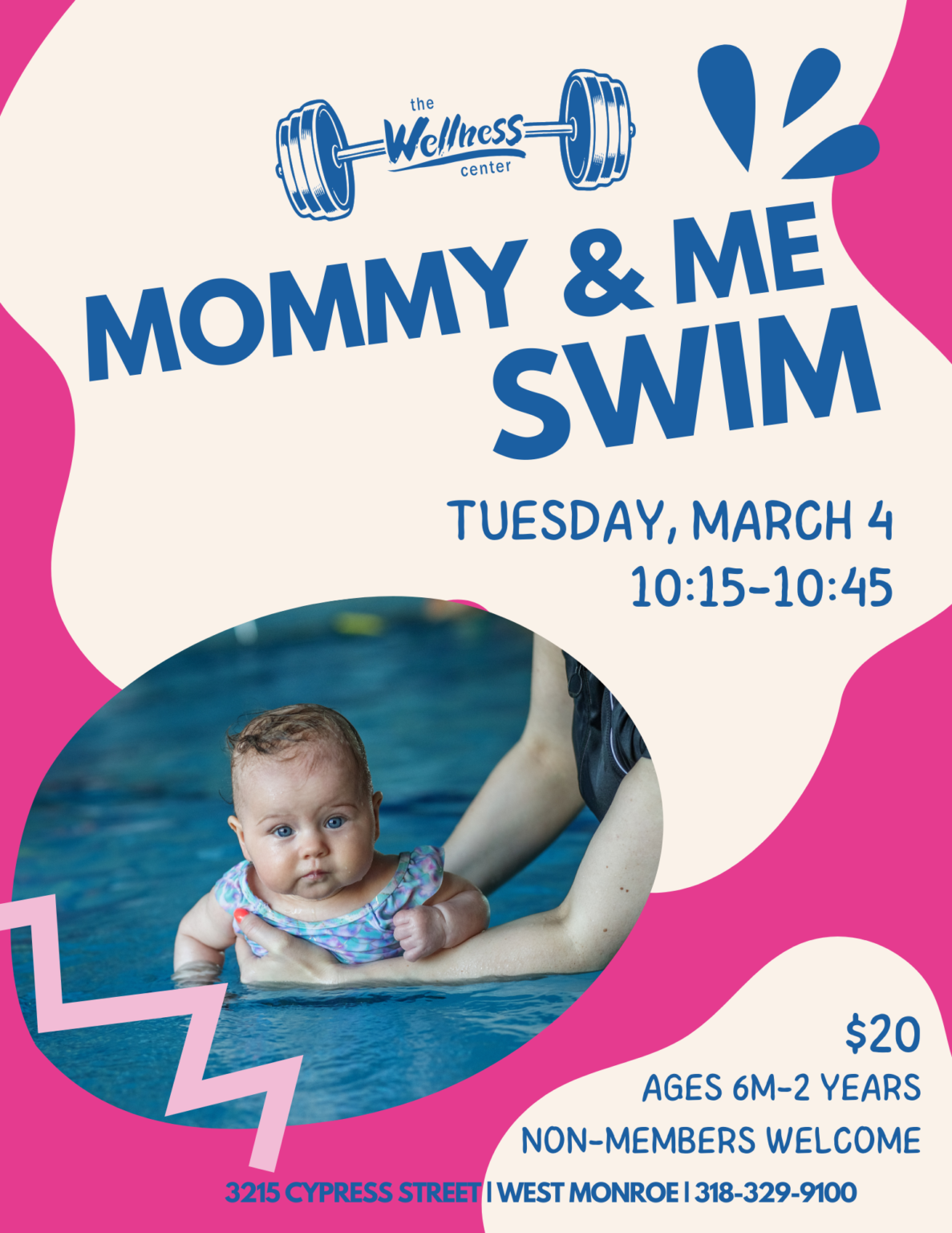 Mommy Me Swim MARCH 25