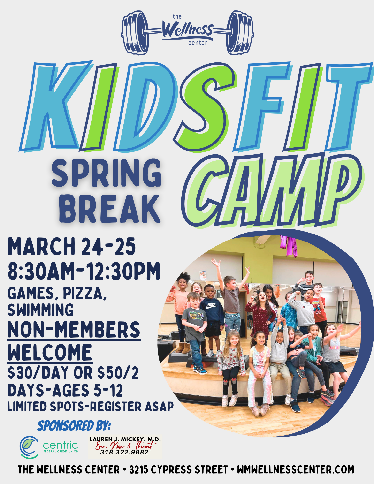 Kidsfit spring break camp