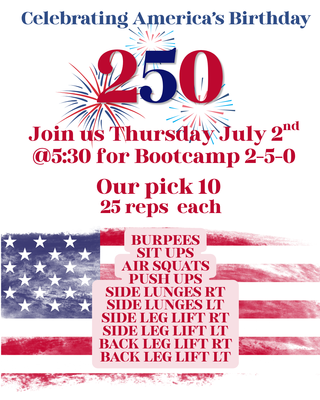 bootcamp 250