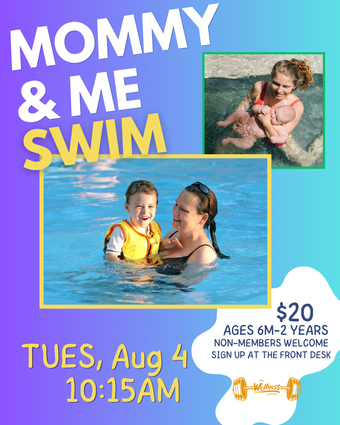 AUG mommy and me SOCIAL