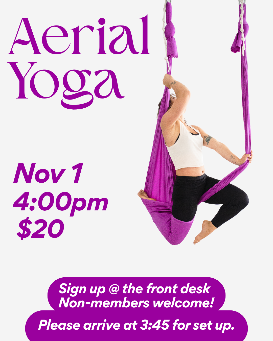 _Aerial Yoga fly