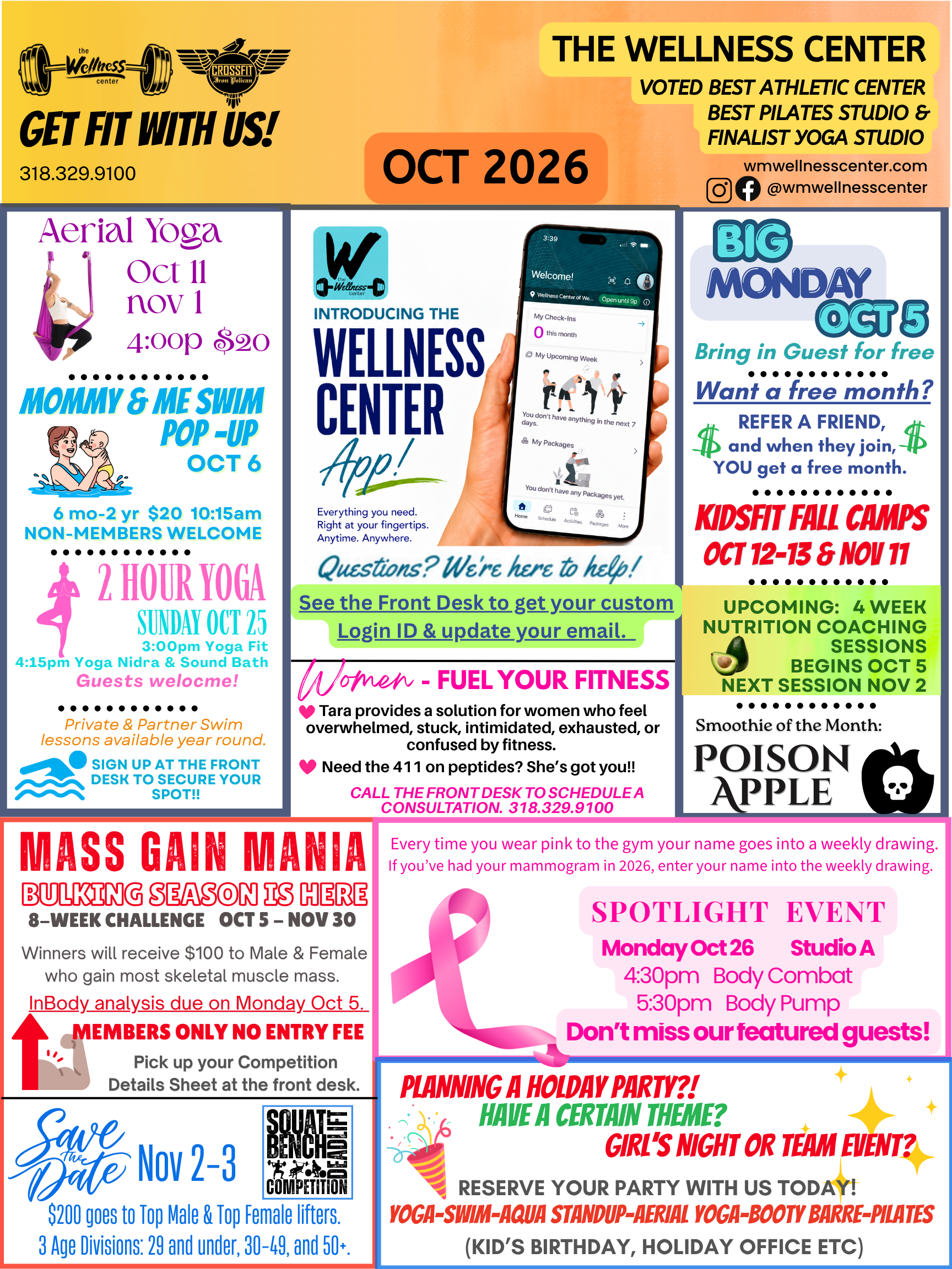 Oct 2026 Newsletter